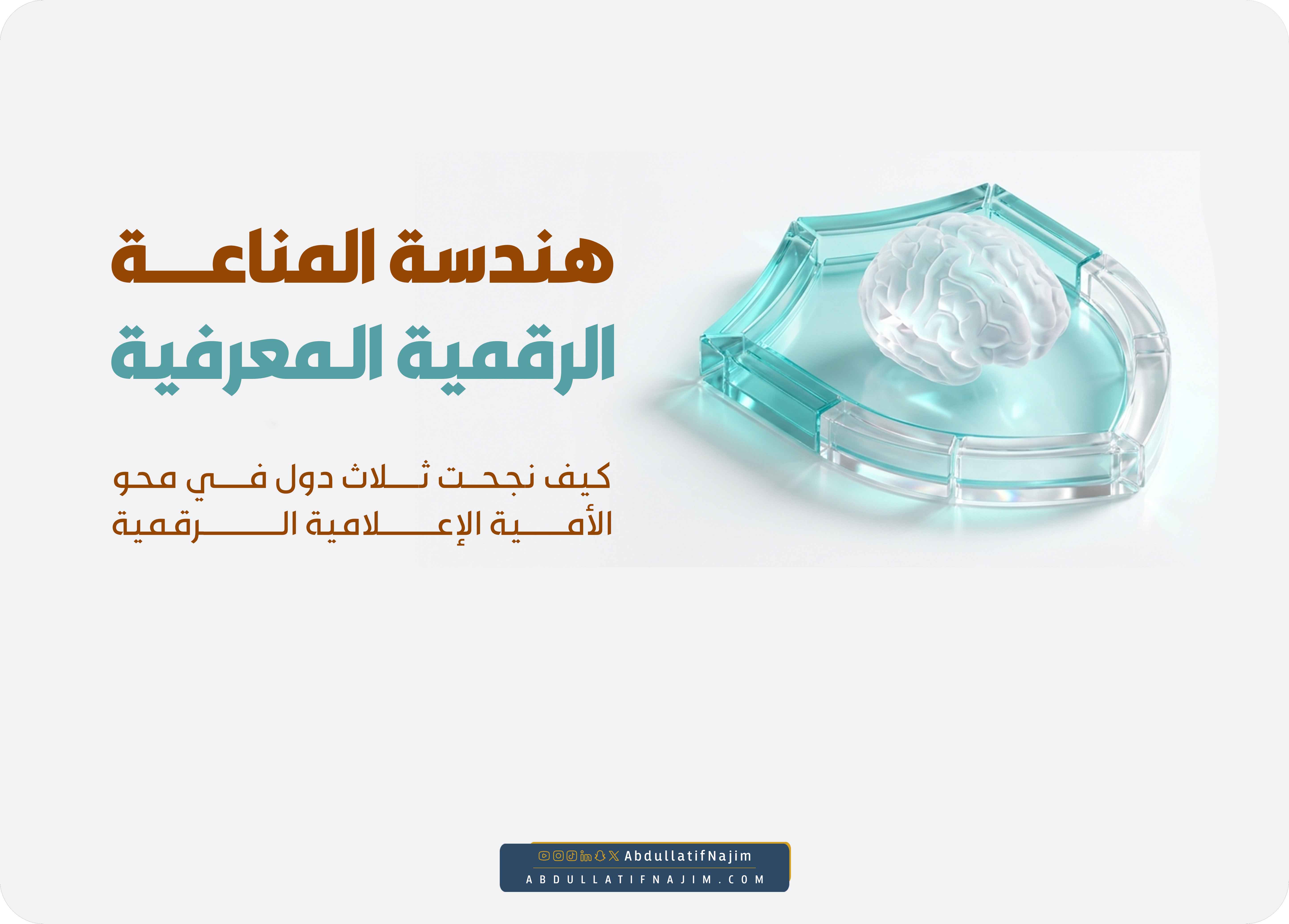 كيف نجحت ثلاث دول في بناء المناعة الرقمية المعرفية؟